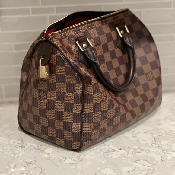 Louis Vuitton Brown Checkered Handbag - Picture 1 of 4